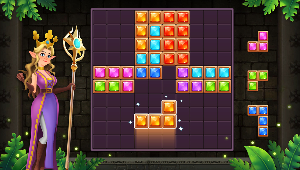 Block Puzzle Jewel 🕹️ 💡  Jogo de navegador de quebra-cabeças